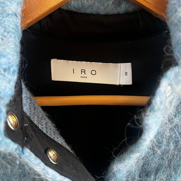 A.L.C. Blue Mohair Jacket Size 36 / US 6 - Picture 3 of 6